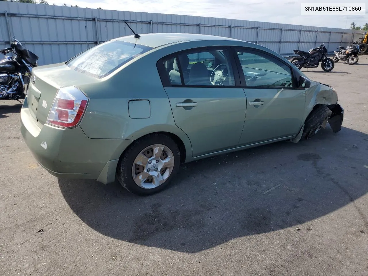 2008 Nissan Sentra 2.0 VIN: 3N1AB61E88L710860 Lot: 66181194