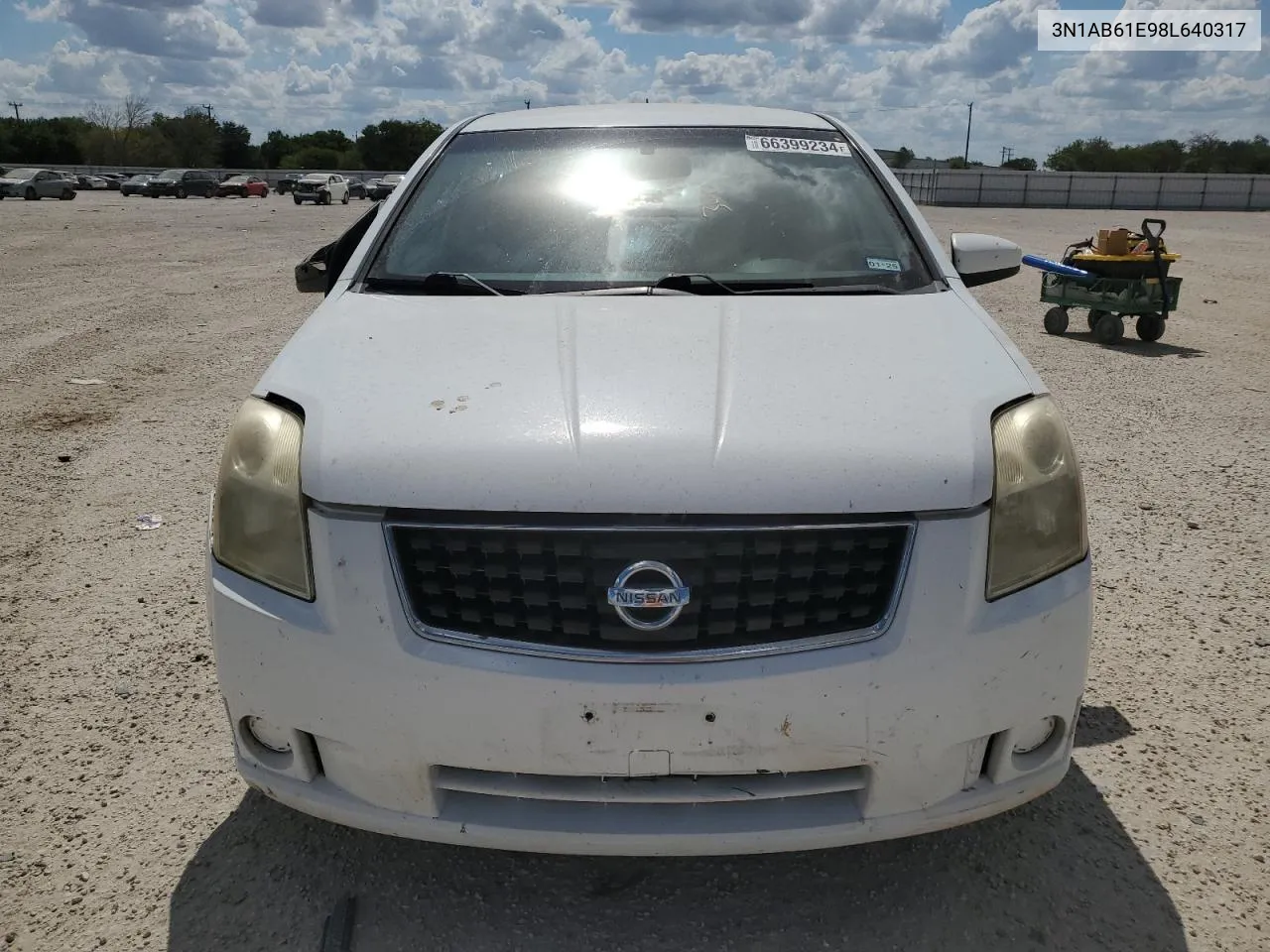 2008 Nissan Sentra 2.0 VIN: 3N1AB61E98L640317 Lot: 66399234