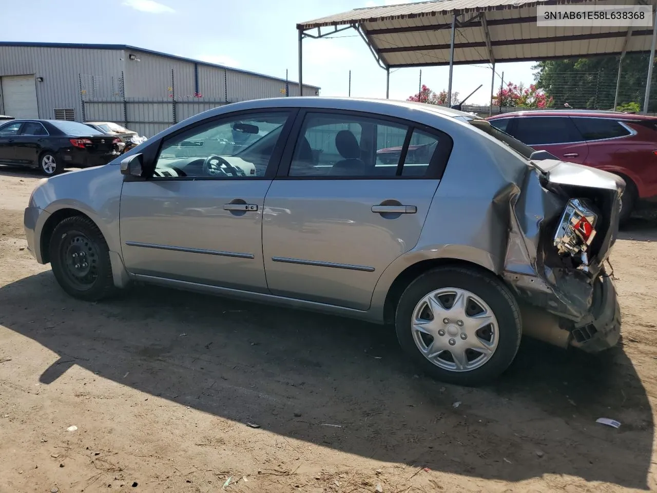 2008 Nissan Sentra 2.0 VIN: 3N1AB61E58L638368 Lot: 67354944