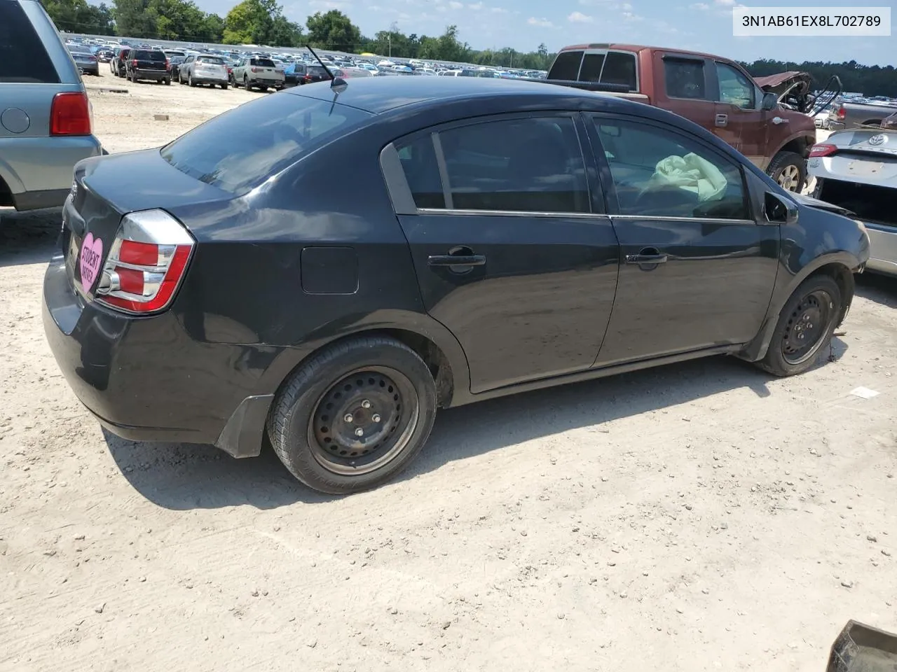 3N1AB61EX8L702789 2008 Nissan Sentra 2.0