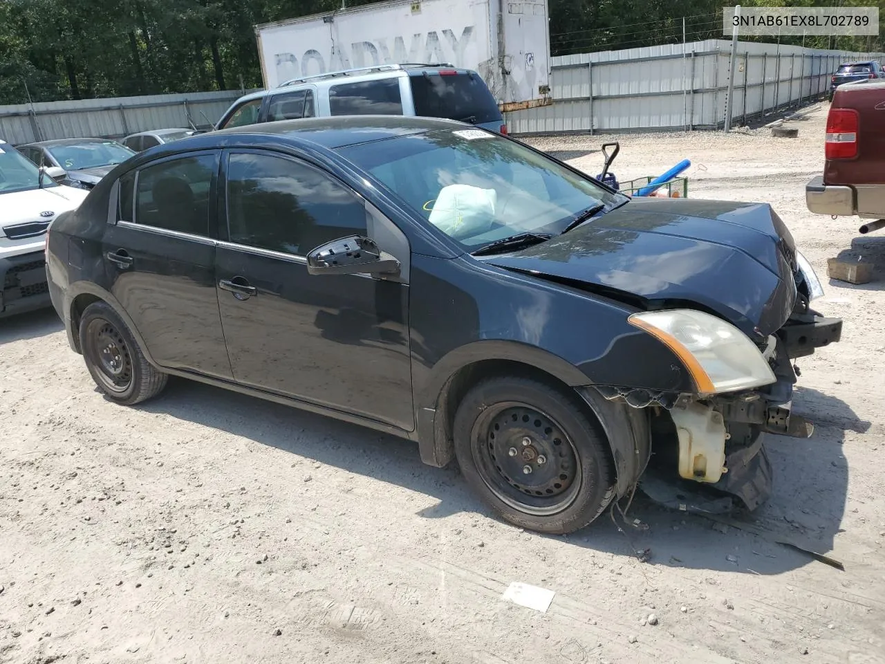 2008 Nissan Sentra 2.0 VIN: 3N1AB61EX8L702789 Lot: 67450094