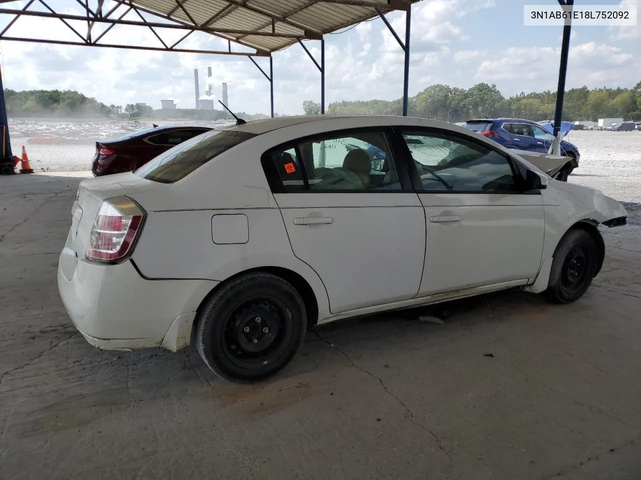 3N1AB61E18L752092 2008 Nissan Sentra 2.0