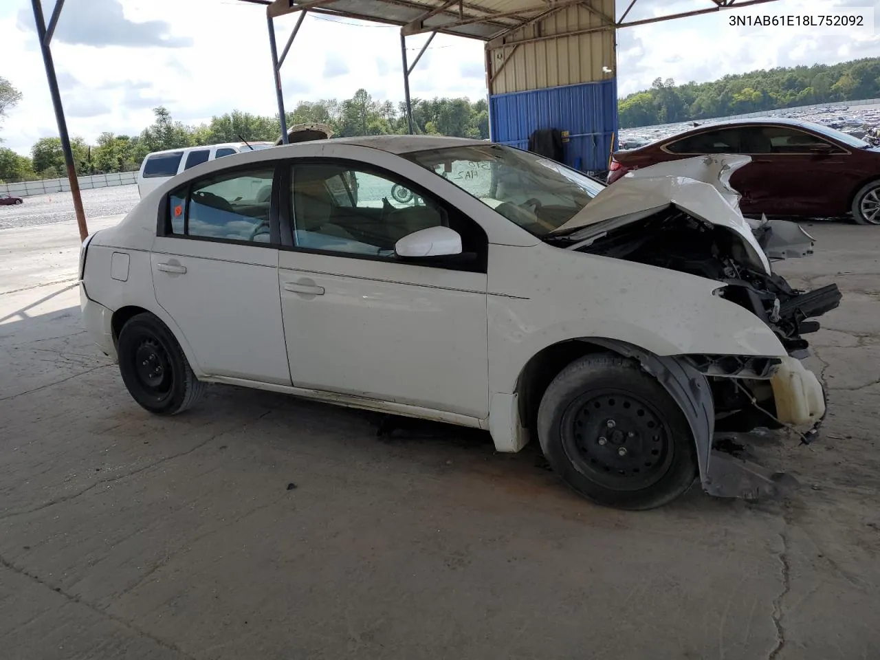 3N1AB61E18L752092 2008 Nissan Sentra 2.0