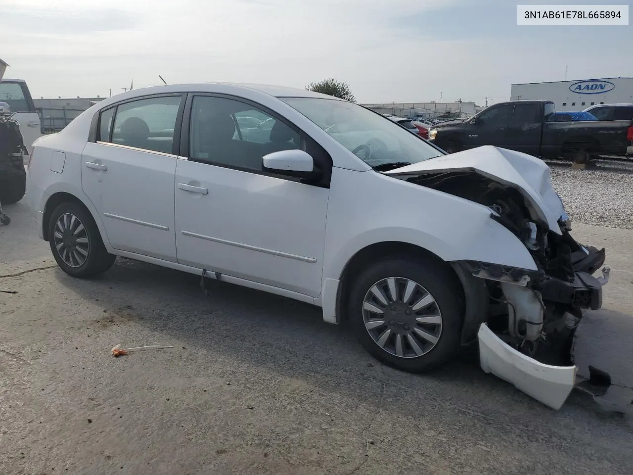 2008 Nissan Sentra 2.0 VIN: 3N1AB61E78L665894 Lot: 68867884