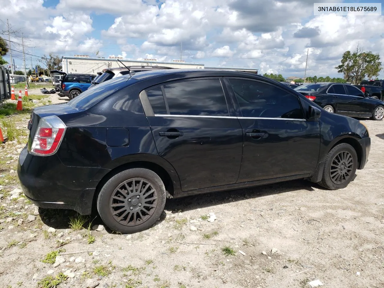 2008 Nissan Sentra 2.0 VIN: 3N1AB61E18L675689 Lot: 68944244