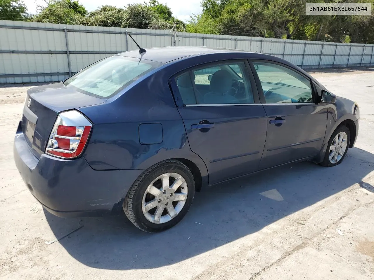 2008 Nissan Sentra 2.0 VIN: 3N1AB61EX8L657644 Lot: 69298964