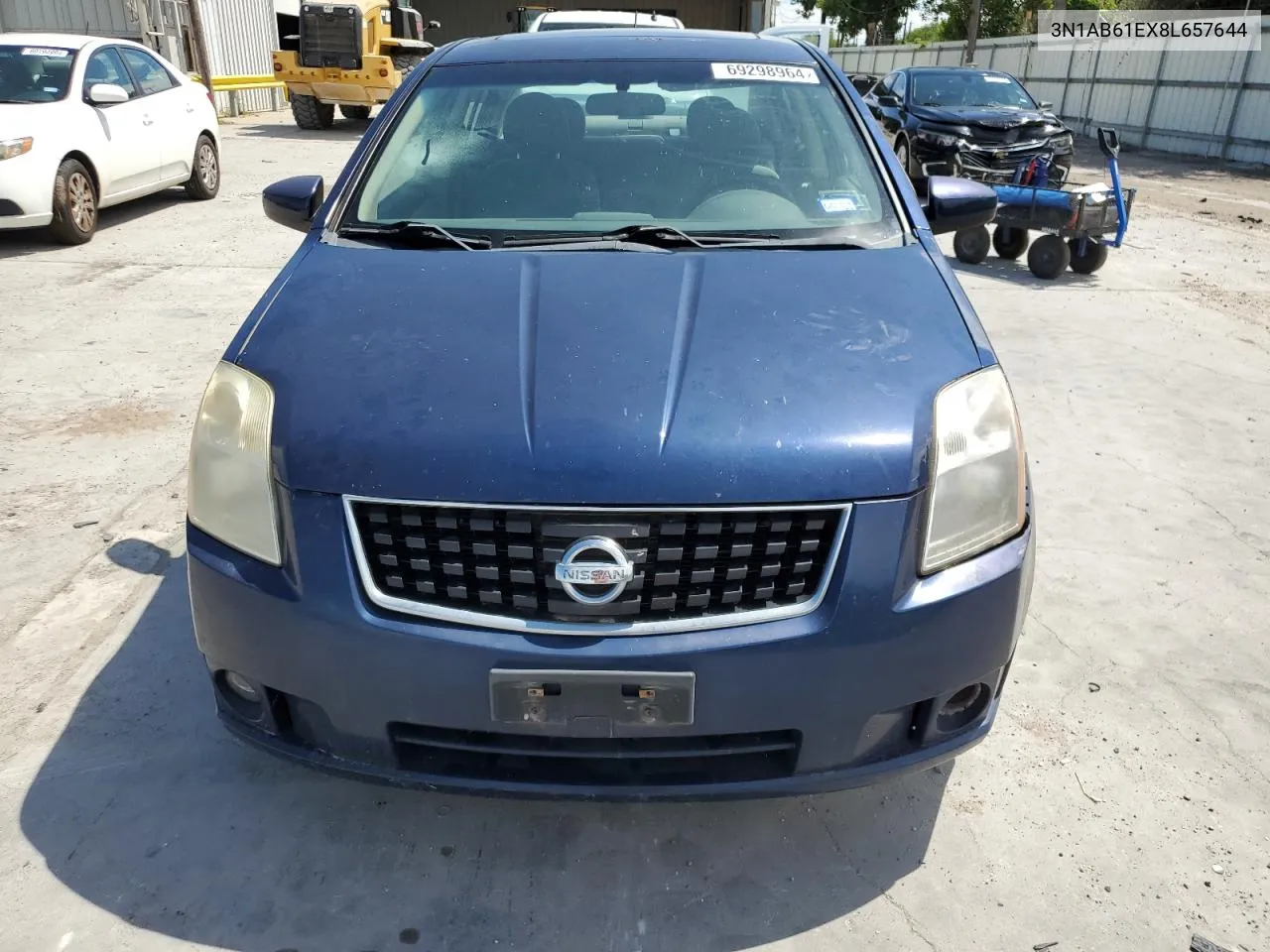 2008 Nissan Sentra 2.0 VIN: 3N1AB61EX8L657644 Lot: 69298964