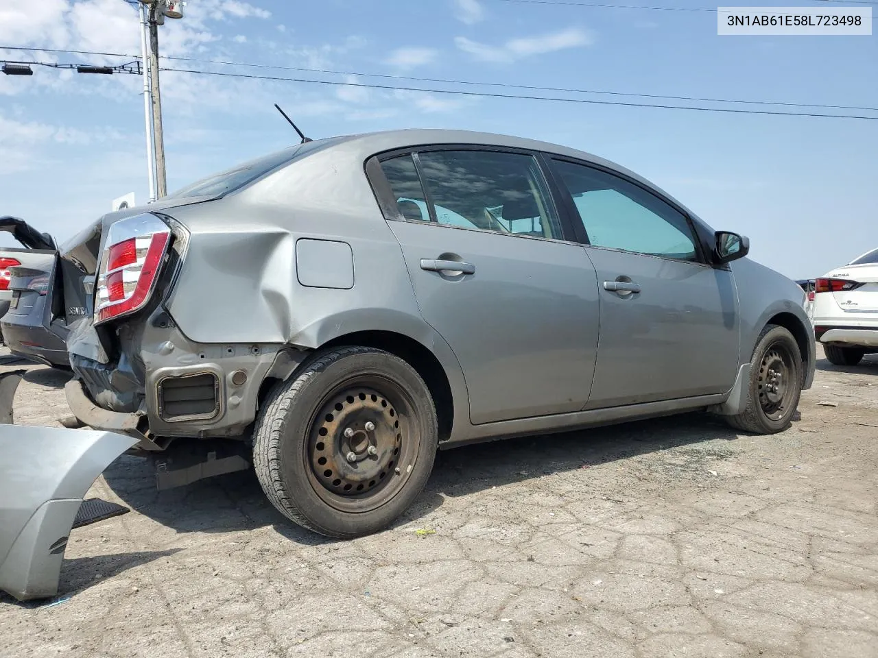 2008 Nissan Sentra 2.0 VIN: 3N1AB61E58L723498 Lot: 69530364