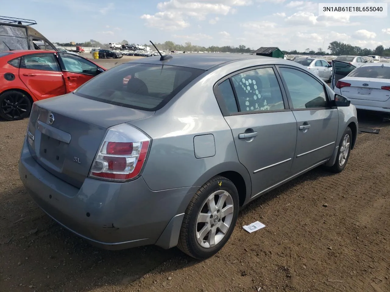 3N1AB61E18L655040 2008 Nissan Sentra 2.0