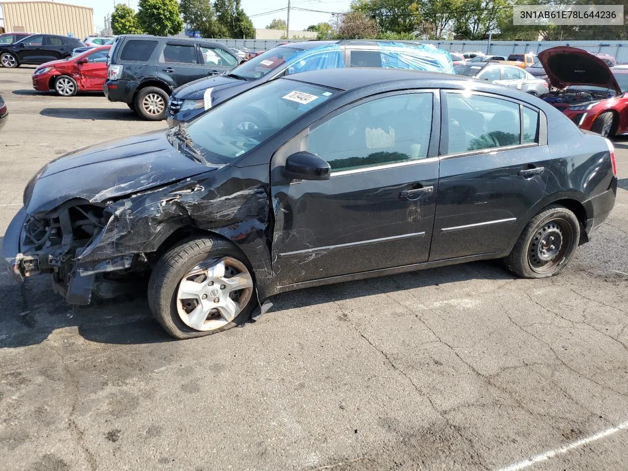 2008 Nissan Sentra 2.0 VIN: 3N1AB61E78L644236 Lot: 70794404