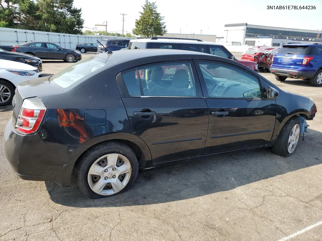 2008 Nissan Sentra 2.0 VIN: 3N1AB61E78L644236 Lot: 70794404