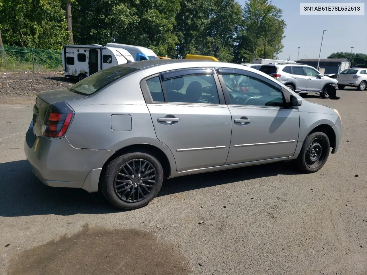 2008 Nissan Sentra 2.0 VIN: 3N1AB61E78L652613 Lot: 70887694