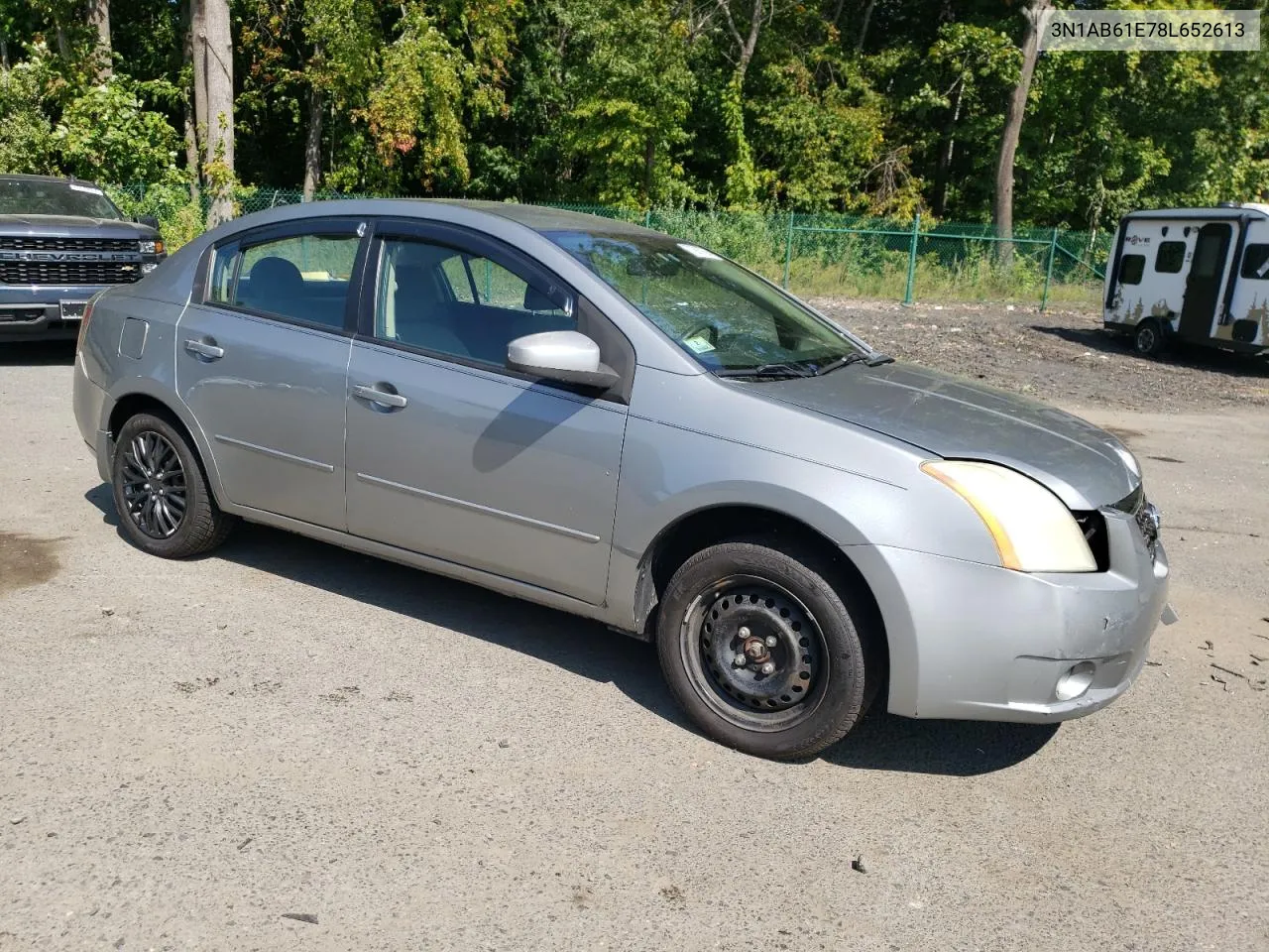 2008 Nissan Sentra 2.0 VIN: 3N1AB61E78L652613 Lot: 70887694