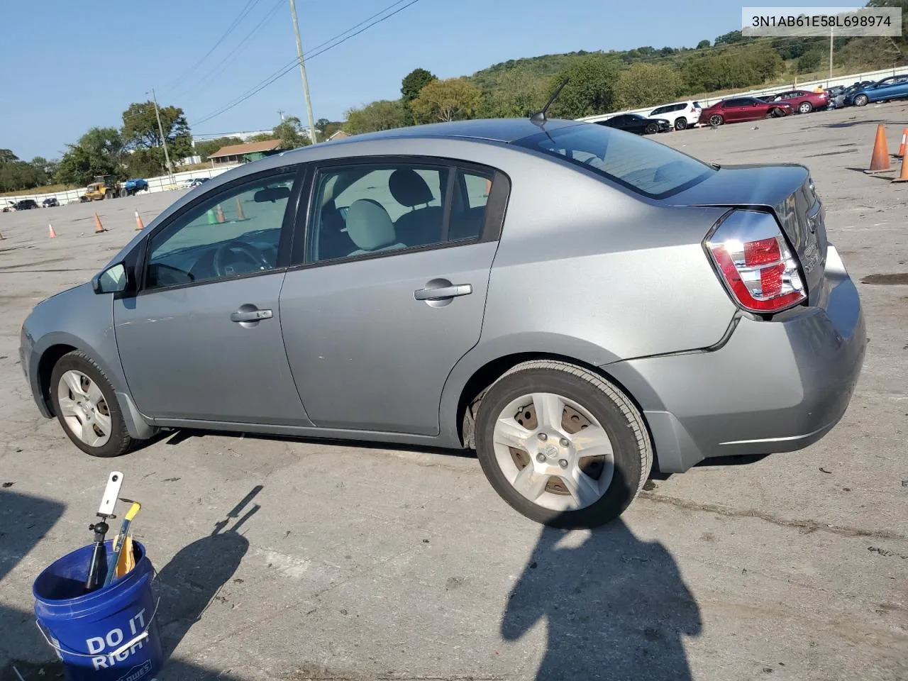 3N1AB61E58L698974 2008 Nissan Sentra 2.0