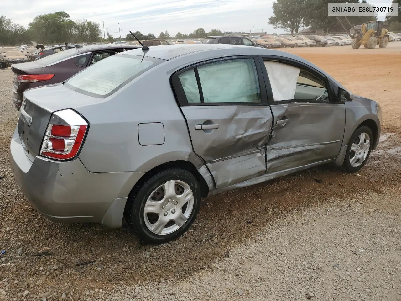 2008 Nissan Sentra 2.0 VIN: 3N1AB61E88L730719 Lot: 71368724