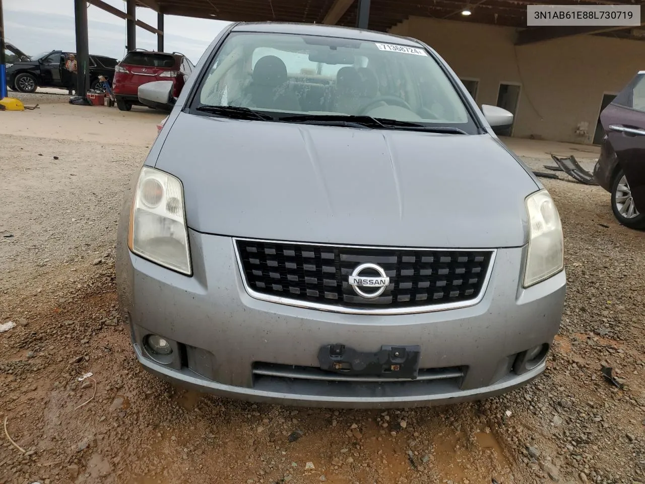 2008 Nissan Sentra 2.0 VIN: 3N1AB61E88L730719 Lot: 71368724