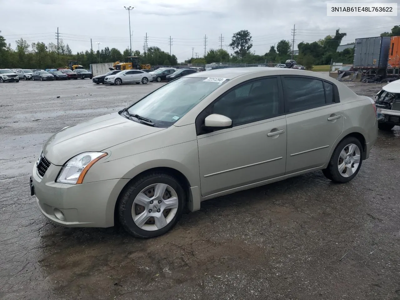 3N1AB61E48L763622 2008 Nissan Sentra 2.0