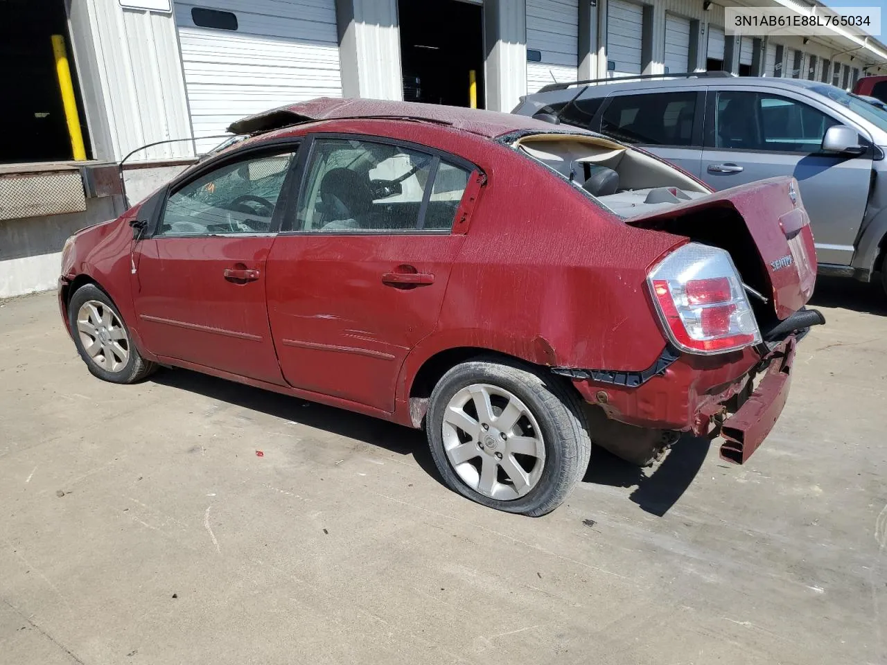 2008 Nissan Sentra 2.0 VIN: 3N1AB61E88L765034 Lot: 74770604