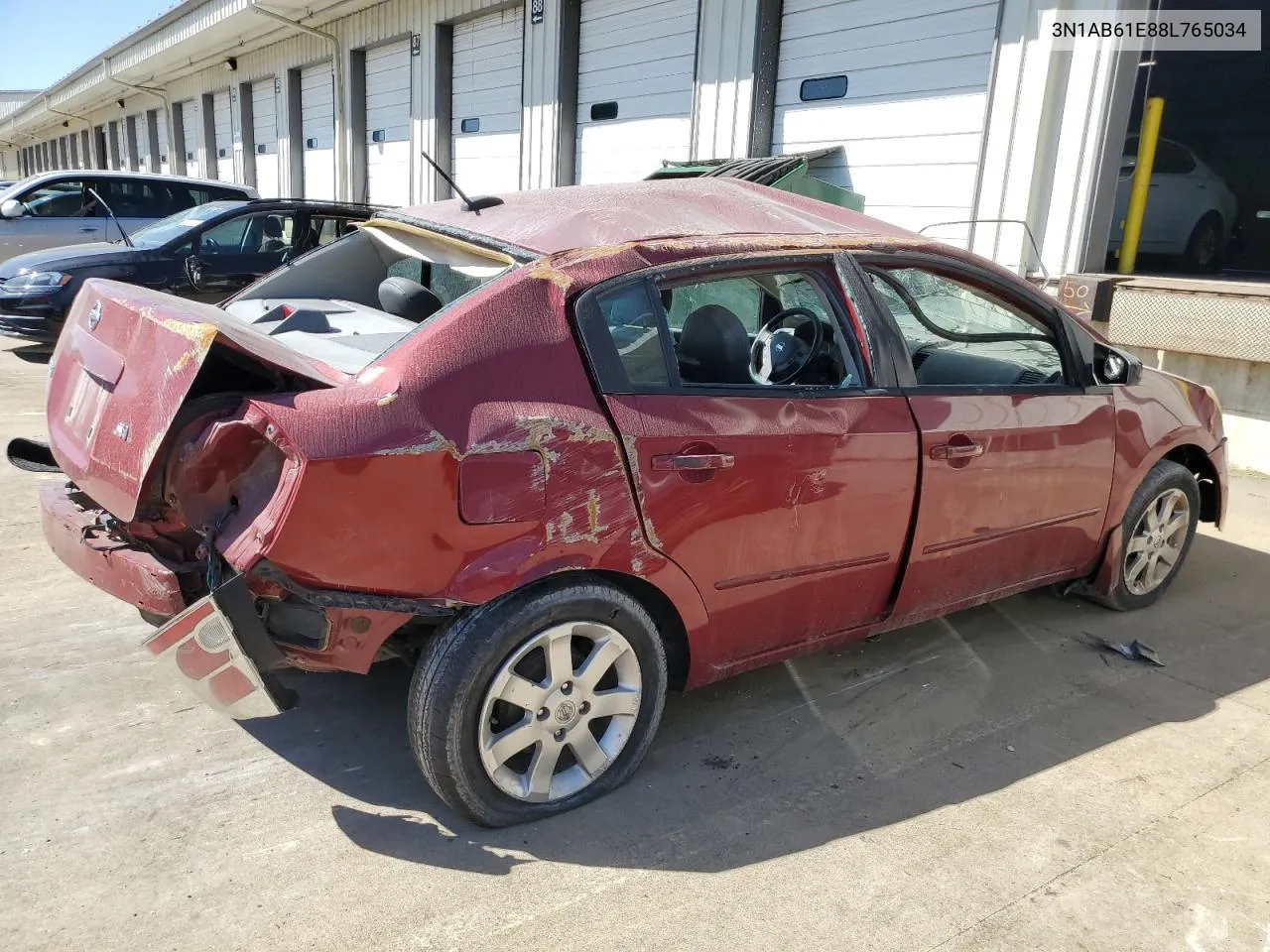 2008 Nissan Sentra 2.0 VIN: 3N1AB61E88L765034 Lot: 74770604