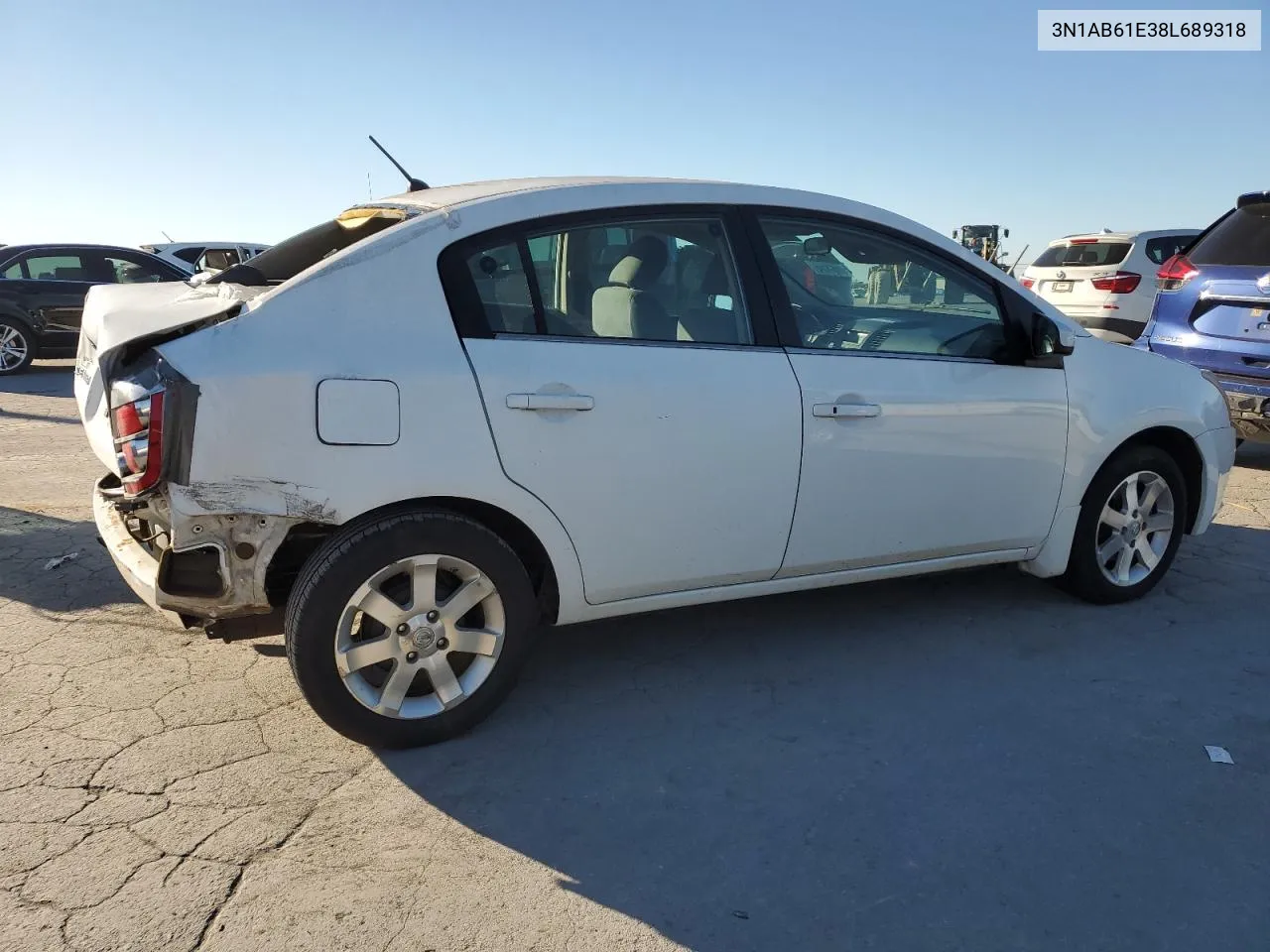 2008 Nissan Sentra 2.0 VIN: 3N1AB61E38L689318 Lot: 75506874