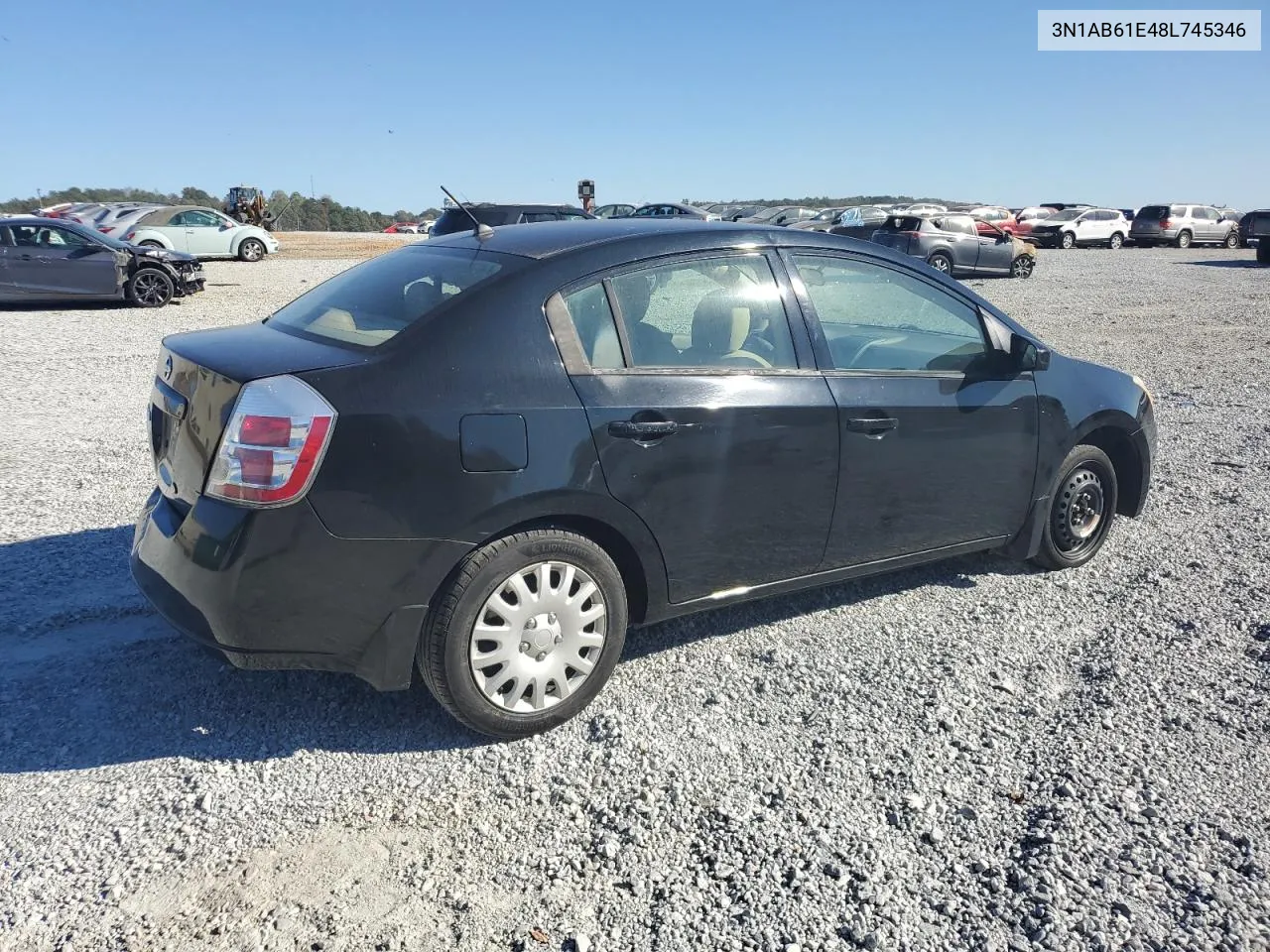 2008 Nissan Sentra 2.0 VIN: 3N1AB61E48L745346 Lot: 76760904