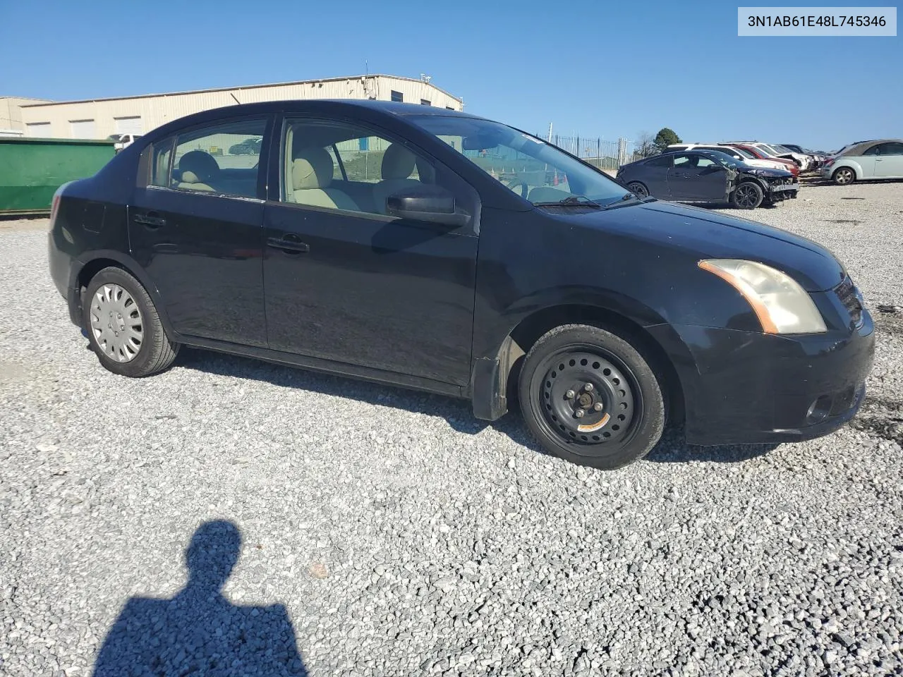 2008 Nissan Sentra 2.0 VIN: 3N1AB61E48L745346 Lot: 76760904