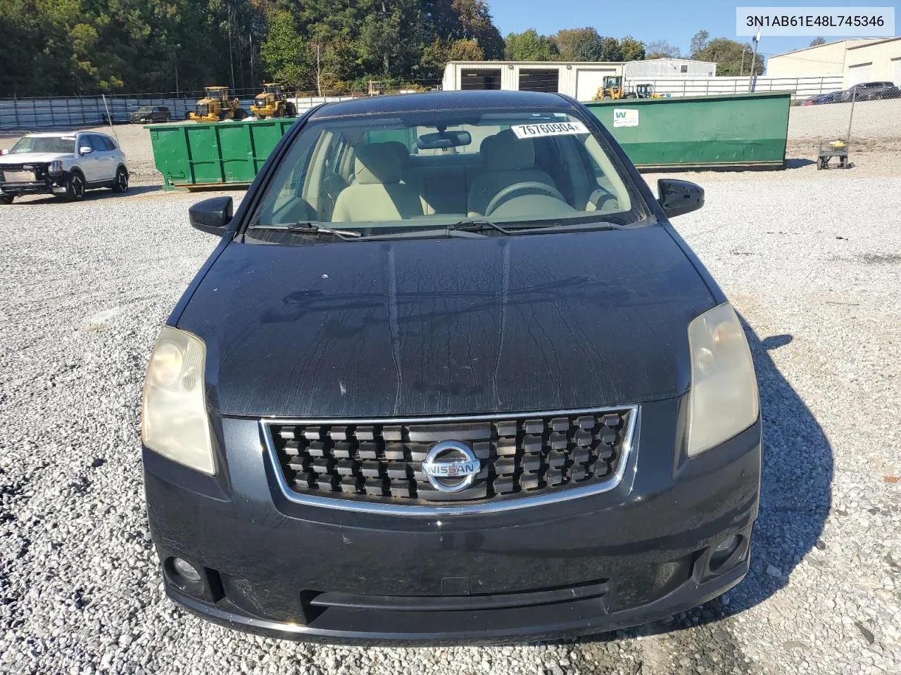 2008 Nissan Sentra 2.0 VIN: 3N1AB61E48L745346 Lot: 76760904