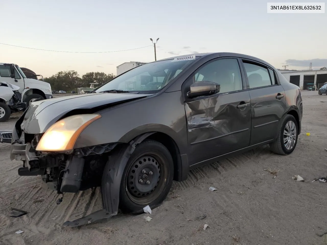 2008 Nissan Sentra 2.0 VIN: 3N1AB61EX8L632632 Lot: 76993024