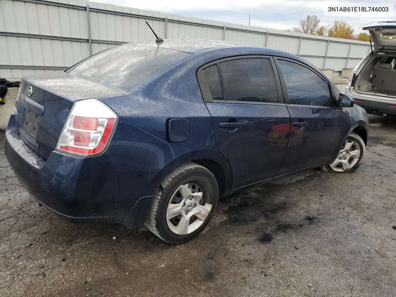 2008 Nissan Sentra 2.0 VIN: 3N1AB61E18L746003 Lot: 77402984