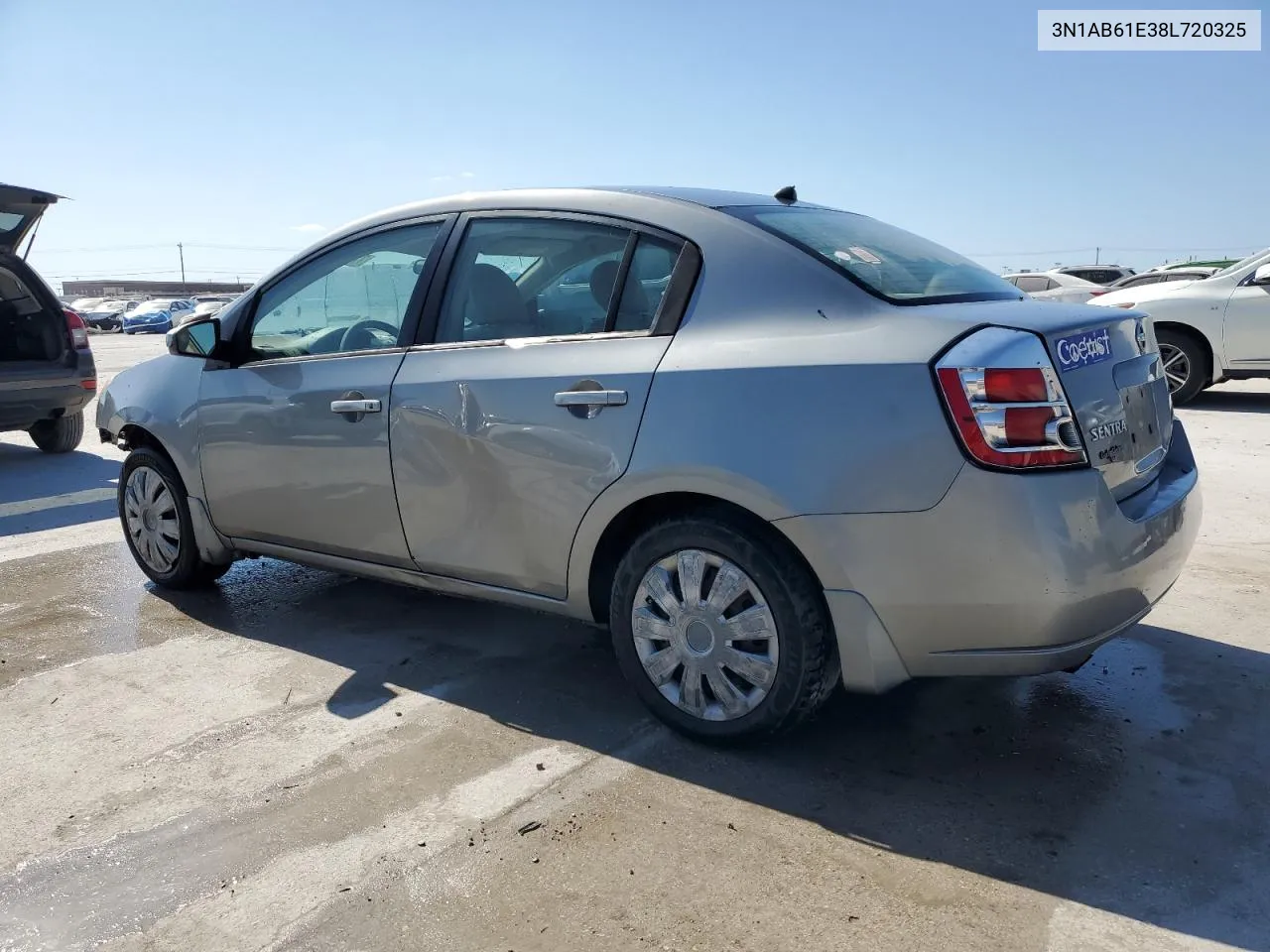 2008 Nissan Sentra 2.0 VIN: 3N1AB61E38L720325 Lot: 77870394