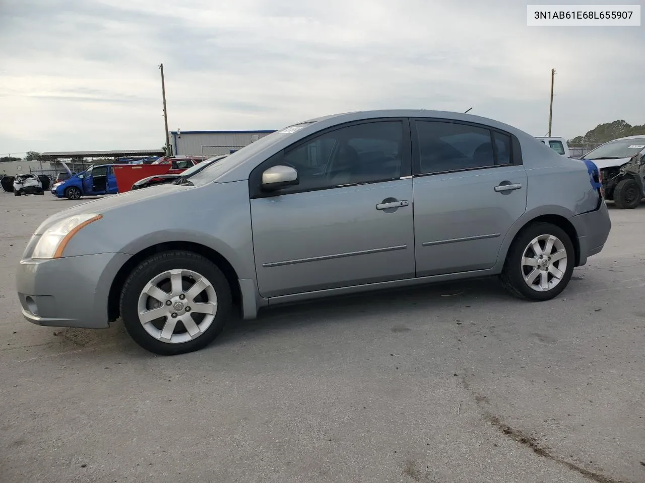 2008 Nissan Sentra 2.0 VIN: 3N1AB61E68L655907 Lot: 78013984