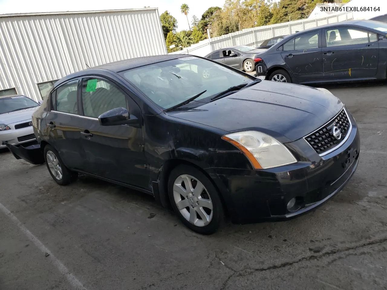 2008 Nissan Sentra 2.0 VIN: 3N1AB61EX8L684164 Lot: 78159284