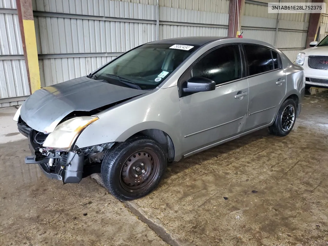 2008 Nissan Sentra 2.0 VIN: 3N1AB61E28L752375 Lot: 79082434