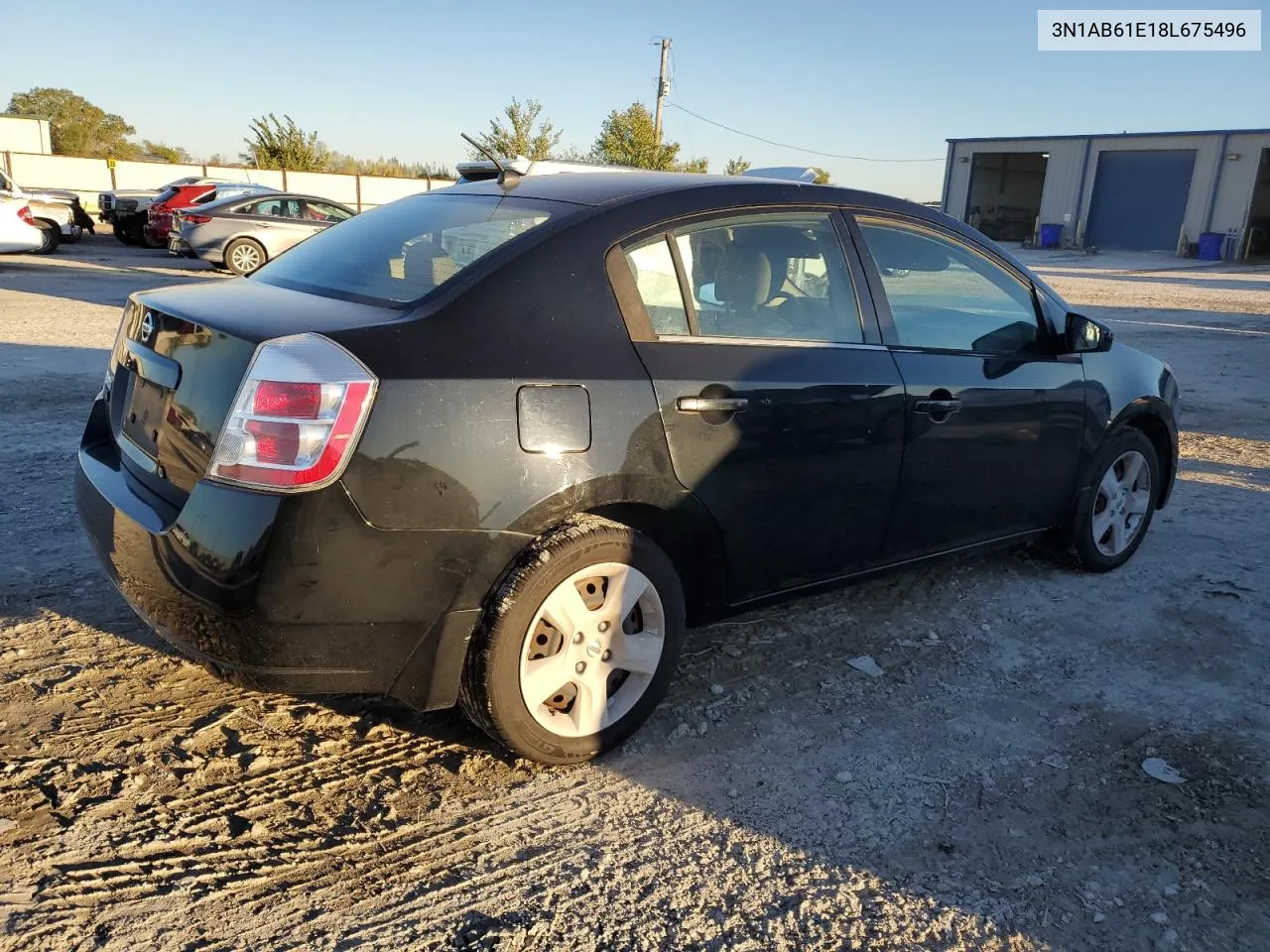 2008 Nissan Sentra 2.0 VIN: 3N1AB61E18L675496 Lot: 79335464