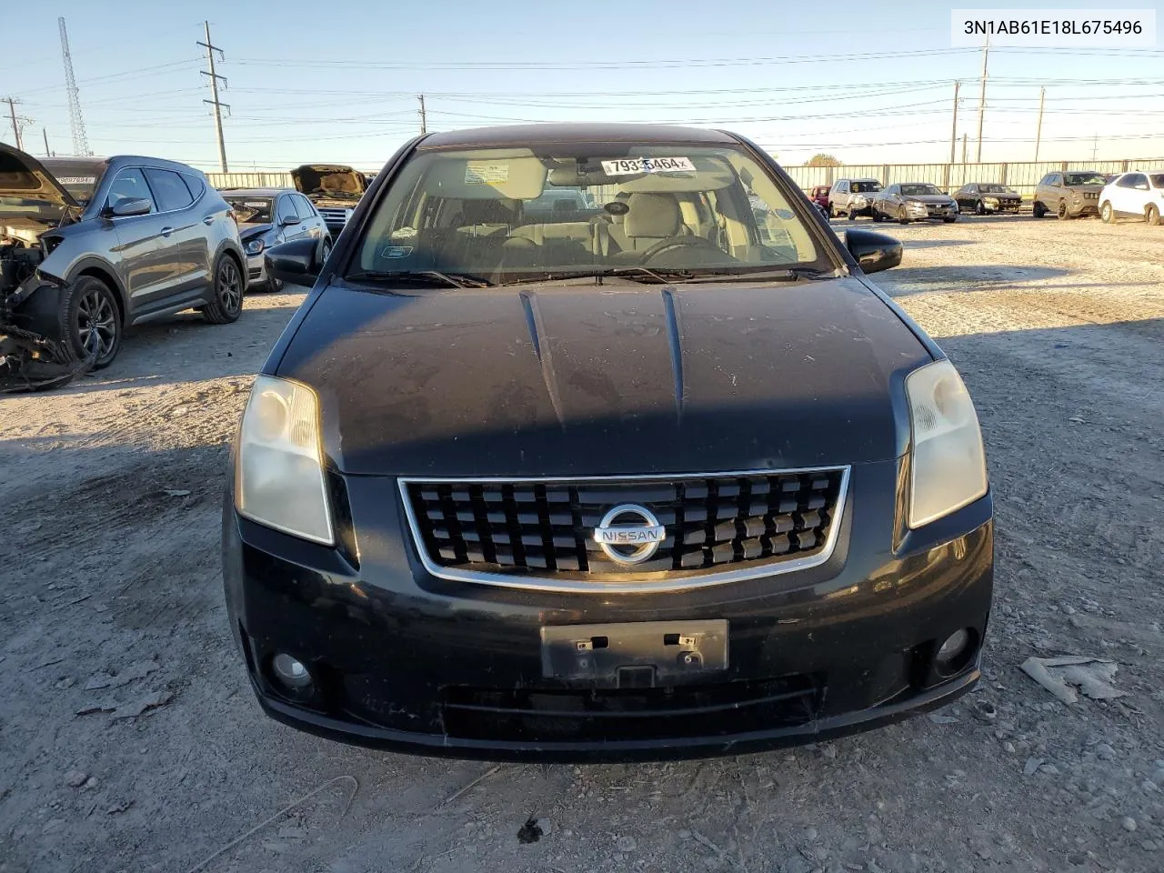 2008 Nissan Sentra 2.0 VIN: 3N1AB61E18L675496 Lot: 79335464