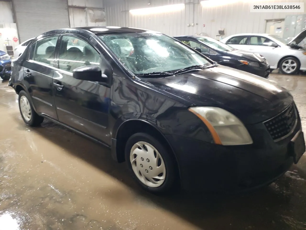 2008 Nissan Sentra 2.0 VIN: 3N1AB61E38L638546 Lot: 79636844