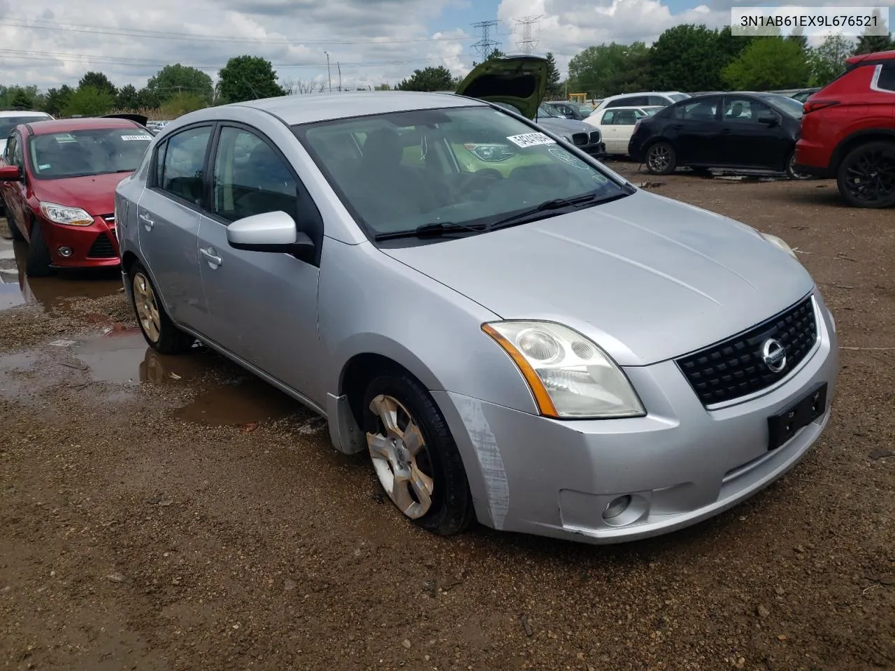 2009 Nissan Sentra 2.0 VIN: 3N1AB61EX9L676521 Lot: 54241694