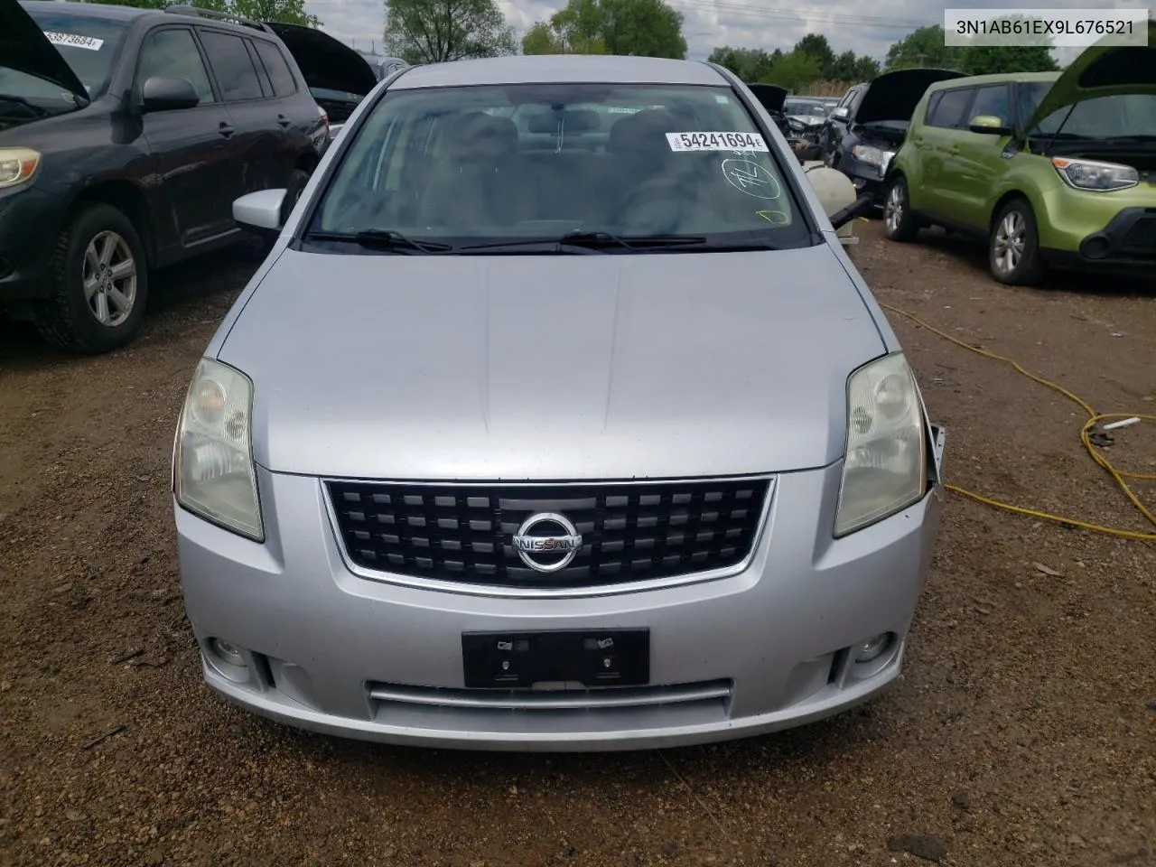 2009 Nissan Sentra 2.0 VIN: 3N1AB61EX9L676521 Lot: 54241694