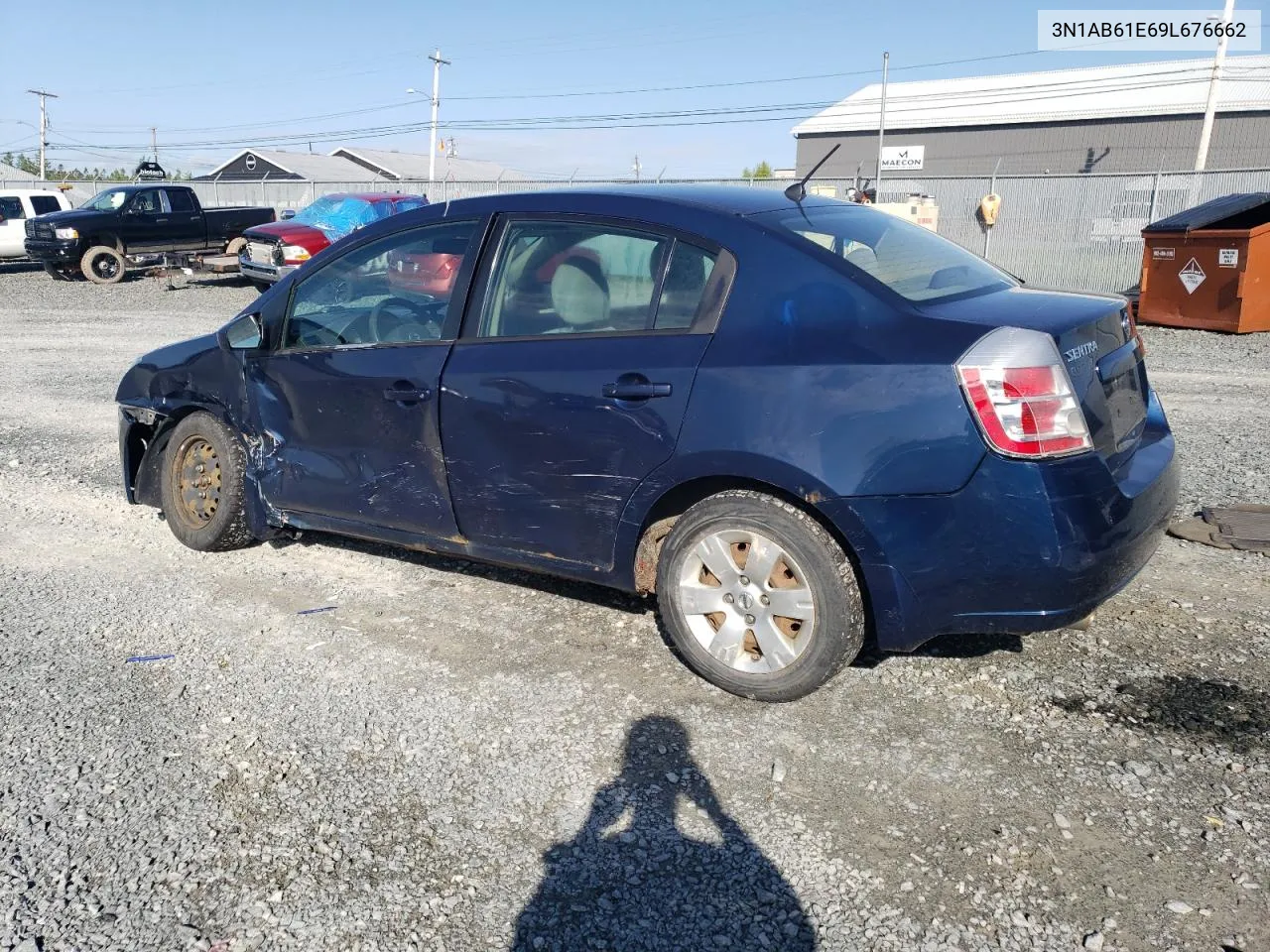 2009 Nissan Sentra 2.0 VIN: 3N1AB61E69L676662 Lot: 56467614