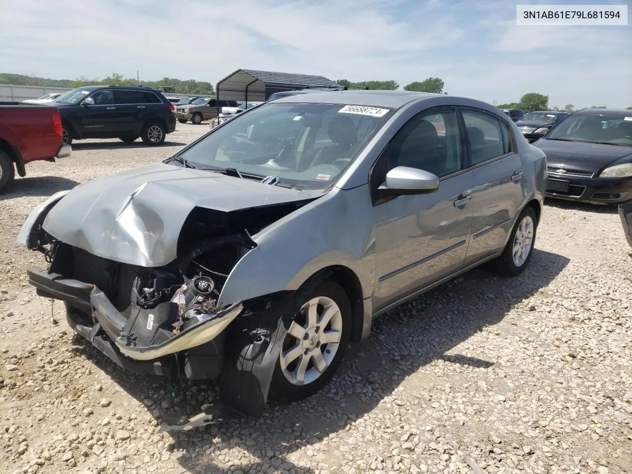 3N1AB61E79L681594 2009 Nissan Sentra 2.0