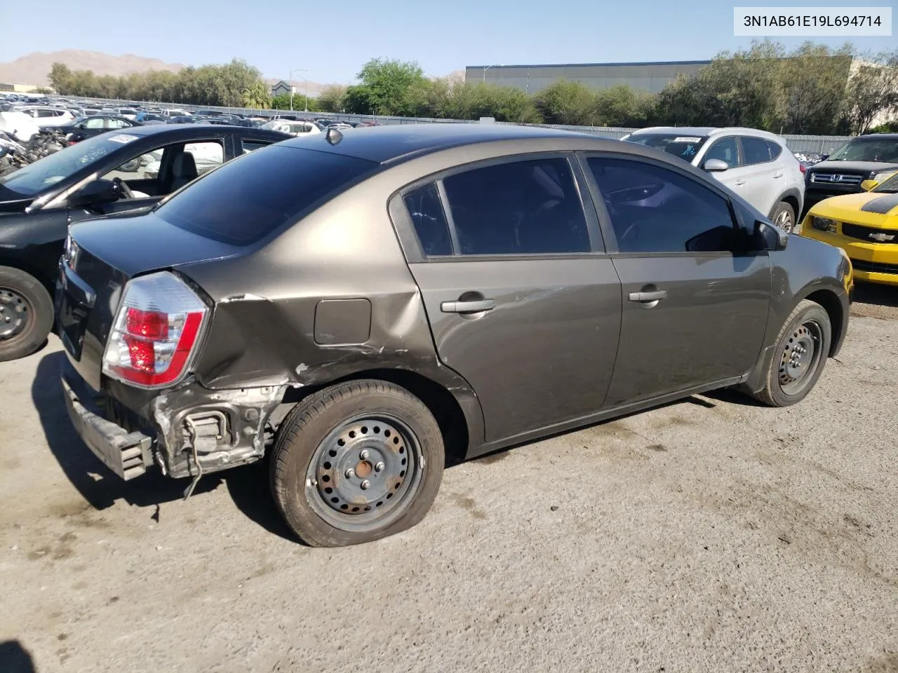 2009 Nissan Sentra 2.0 VIN: 3N1AB61E19L694714 Lot: 57105804