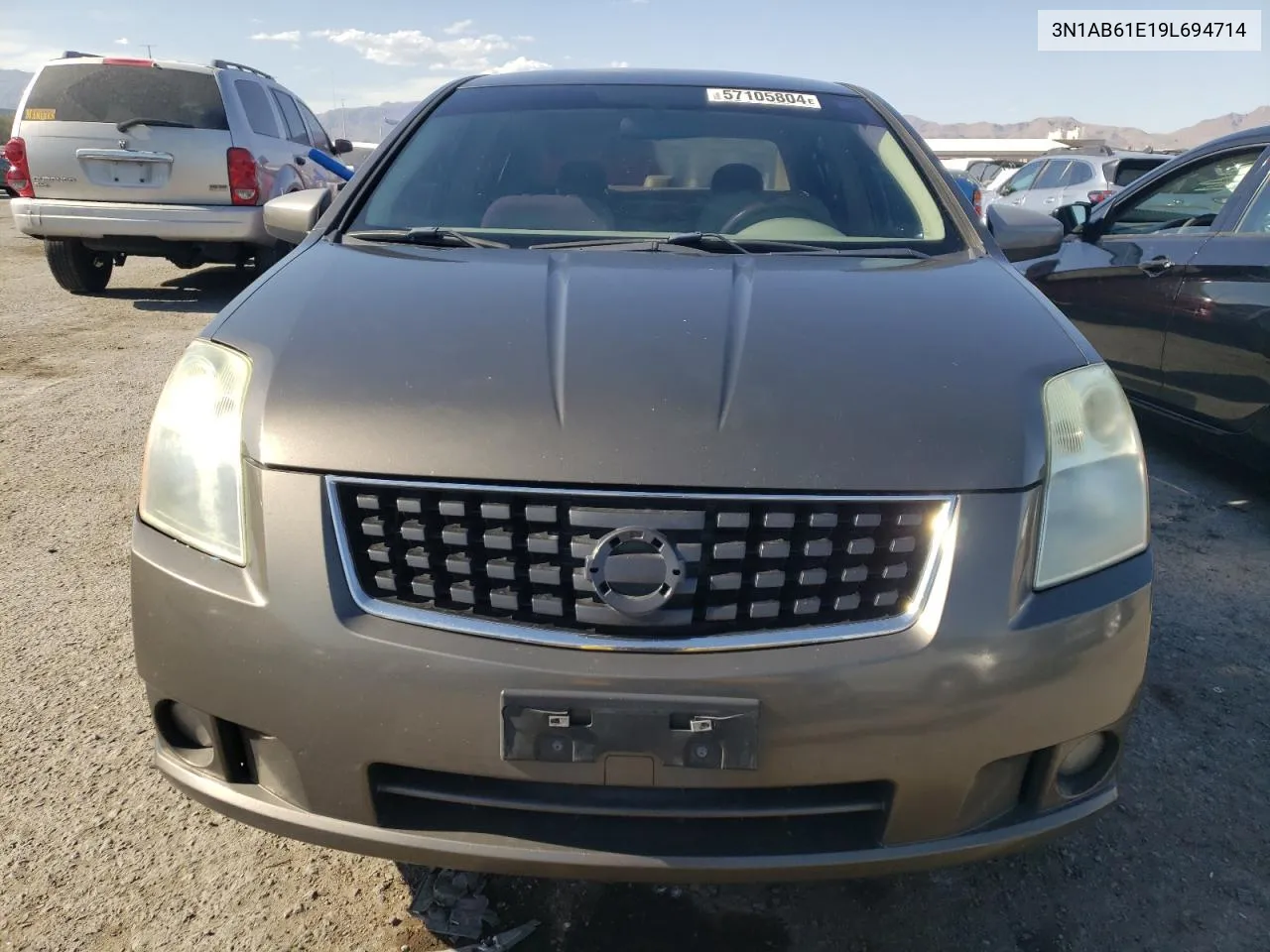 2009 Nissan Sentra 2.0 VIN: 3N1AB61E19L694714 Lot: 57105804