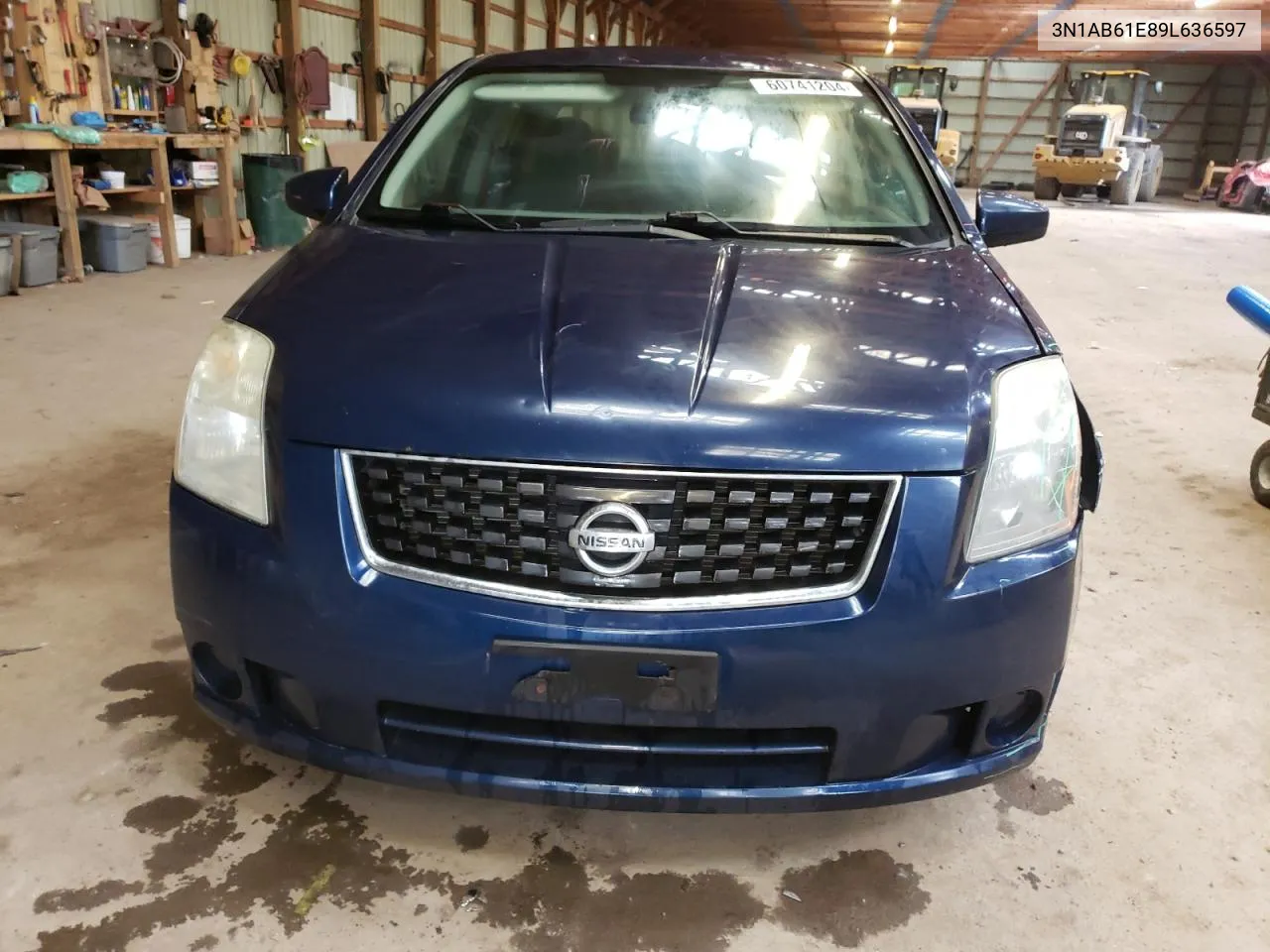 2009 Nissan Sentra 2.0 VIN: 3N1AB61E89L636597 Lot: 60741204