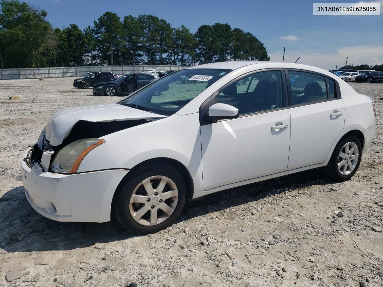 3N1AB61E59L625055 2009 Nissan Sentra 2.0