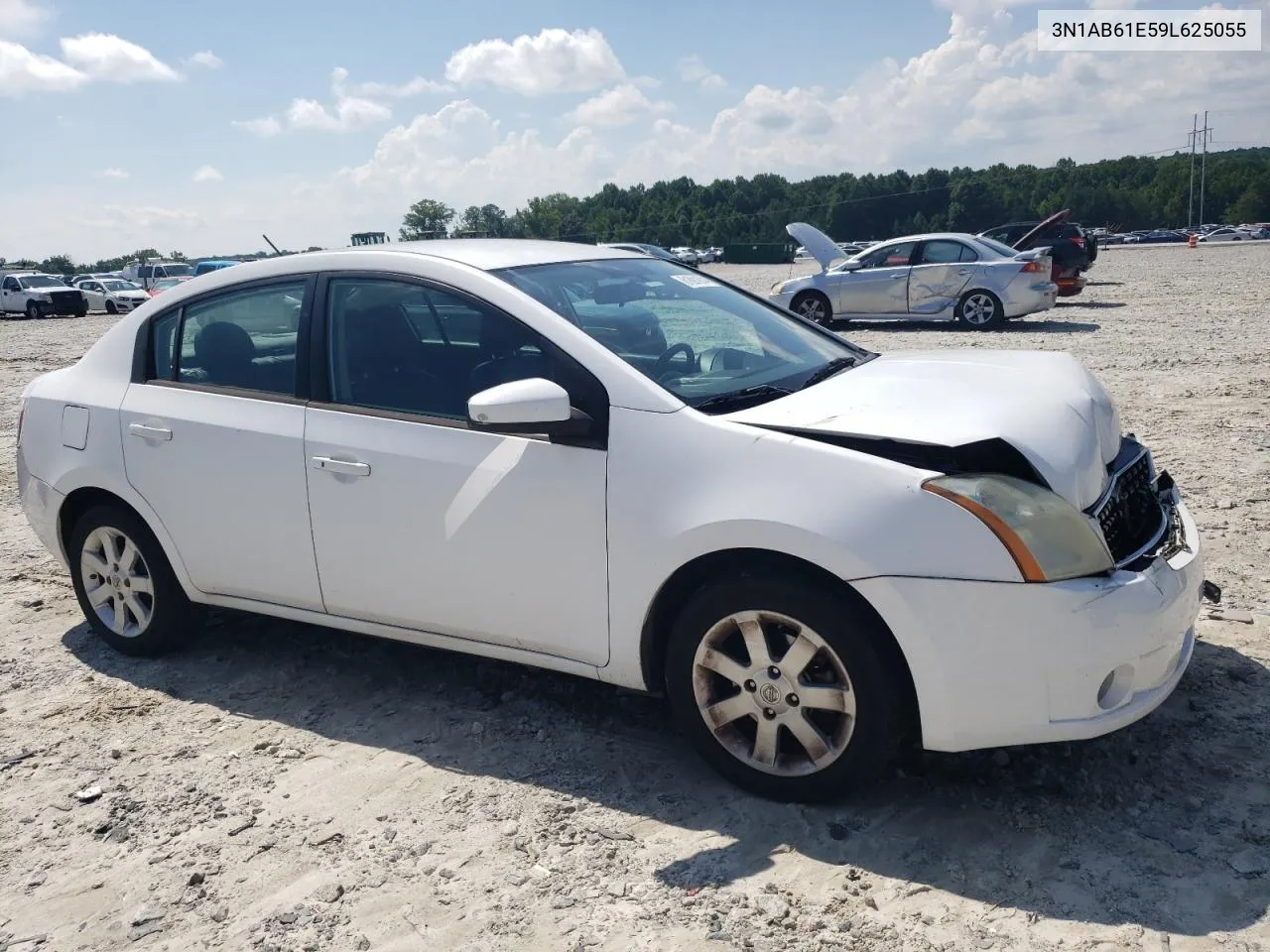 3N1AB61E59L625055 2009 Nissan Sentra 2.0