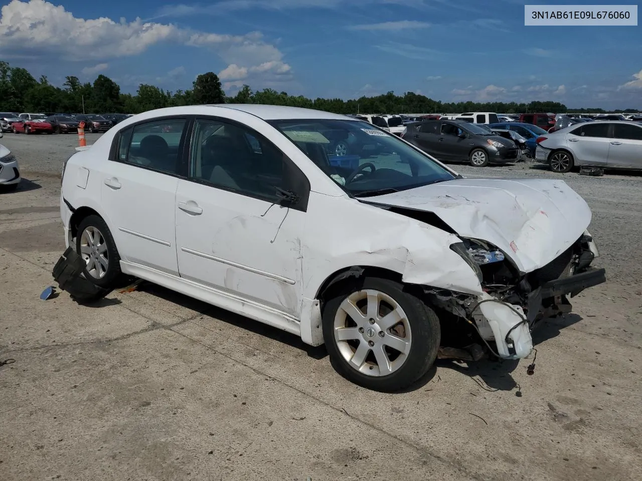 2009 Nissan Sentra 2.0 VIN: 3N1AB61E09L676060 Lot: 62699994