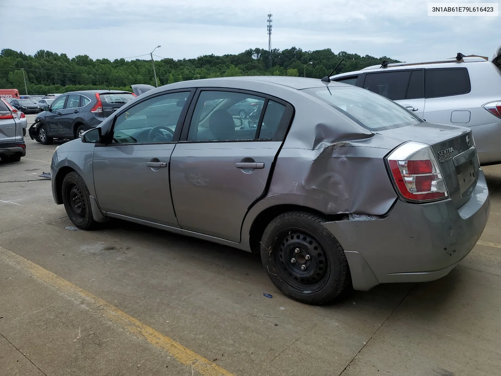 2009 Nissan Sentra 2.0 VIN: 3N1AB61E79L616423 Lot: 63221844