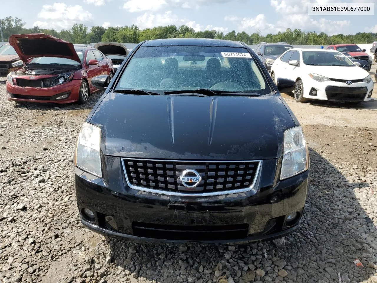 2009 Nissan Sentra 2.0 VIN: 3N1AB61E39L677090 Lot: 65214074