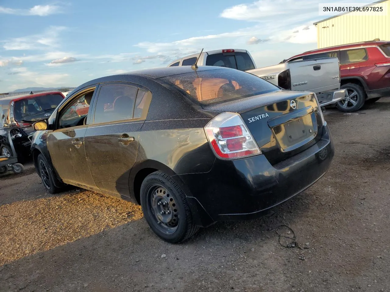 2009 Nissan Sentra 2.0 VIN: 3N1AB61E39L697825 Lot: 67122724