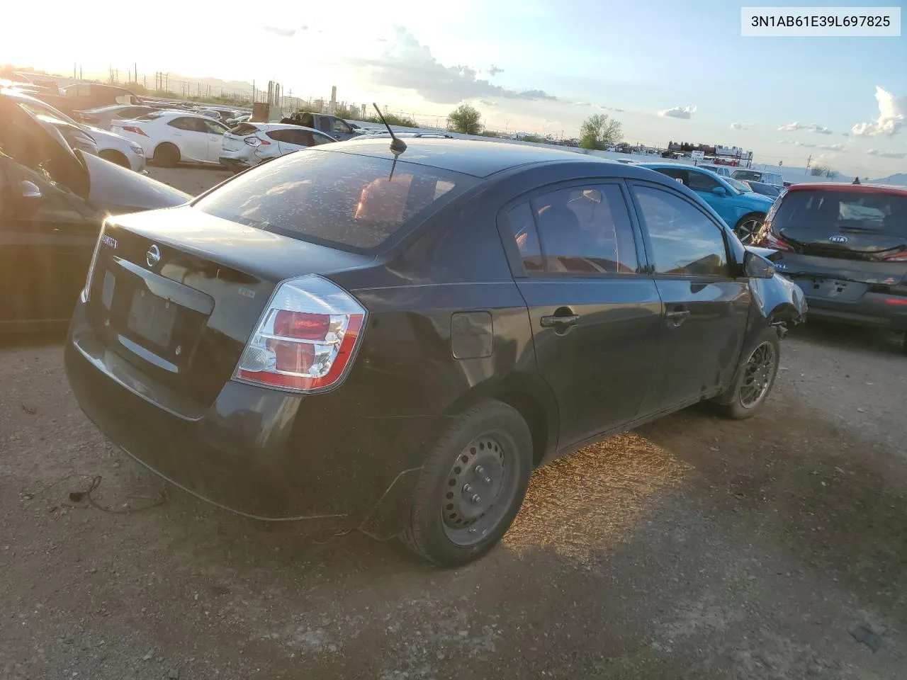 2009 Nissan Sentra 2.0 VIN: 3N1AB61E39L697825 Lot: 67122724